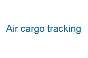 Air cargo tracking